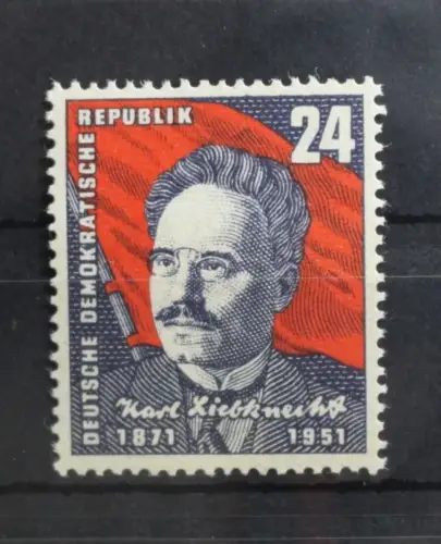 DDR 294 postfrisch Karl Liebknecht #SU477