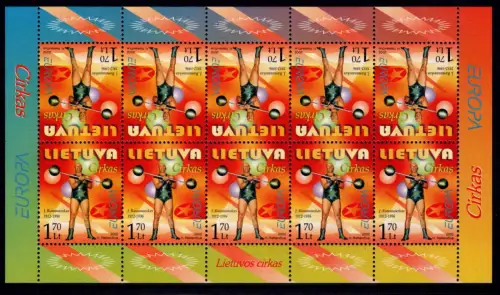 Litauen 792 postfrisch Kleinbogen / CEPT #NN783
