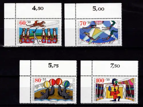 Berlin 838-841 Ecke 1 postfrisch #DBR98