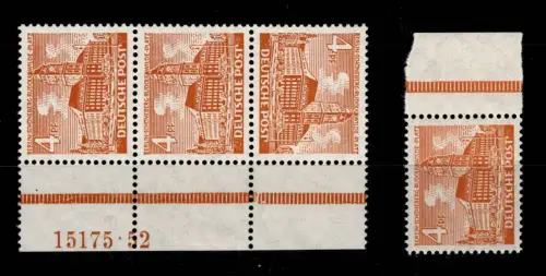 Berlin SK 2 HAN postfrisch ungefaltet, Haftstelle am Rand #DBR38