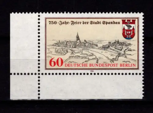 Berlin 659 Ecke 3 postfrisch #DBR92