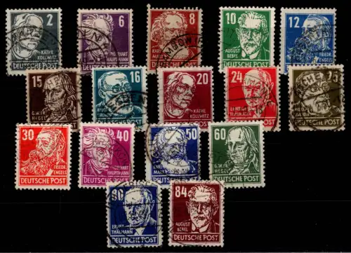 SBZ 212-227 gestempelt #DBR55