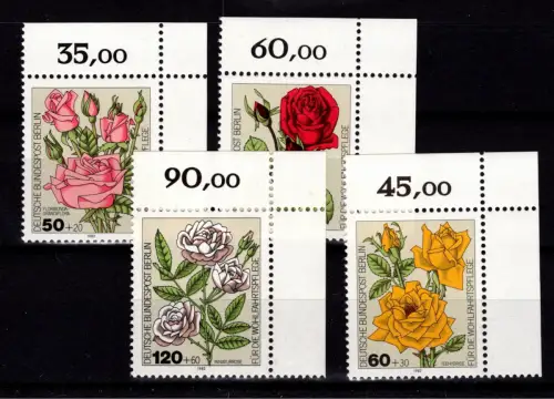 Berlin 680-683 Ecke 2 postfrisch #DBR91