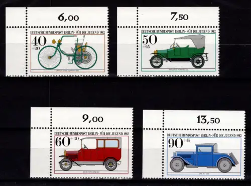 Berlin 660-663 Ecke 1 postfrisch #DBR94