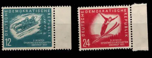 DDR 280-281 postfrisch mit Seitenrand #DBR75