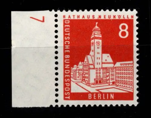 Berlin 187 DZ 7 postfrisch #DCE15