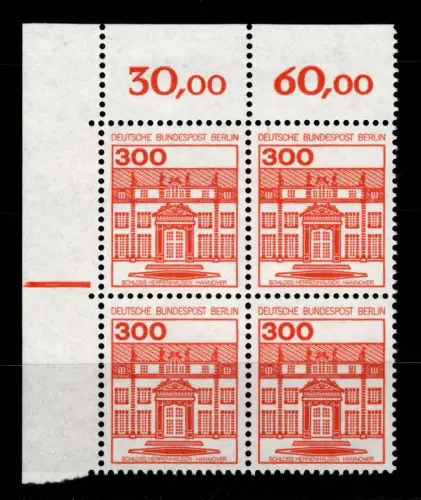 Berlin 677 Ecke 1 RZD im 4er Block postfrisch #DCE47