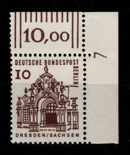 Berlin 242 DZ 7 postfrisch Druckerzeichen #DCE14