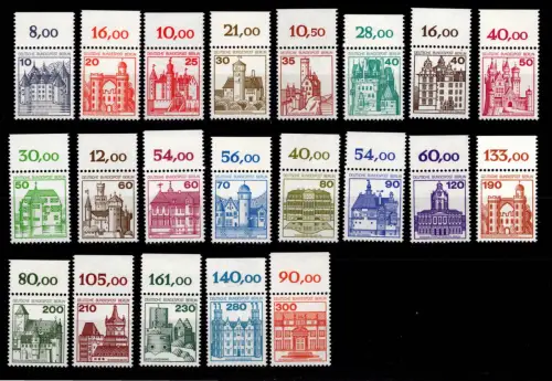 Berlin Burgen + Schlösser Lot ex 532-677 OR postfrisch komplett #DCE82