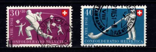 Schweiz 558-559 gestempelt Pro Patria #DCE97