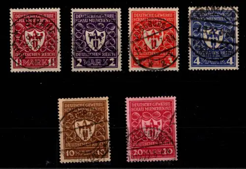 Deutsches Reich 199-204 gestempelt #DCF19