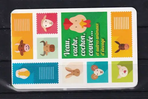 Frankreich 6681-6692 postfrisch als Markenheftchen #DCF92