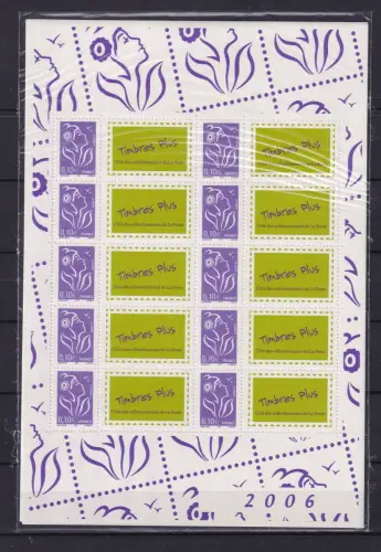Frankreich 3885 III x A postfrisch im Kleinbogen #DCG01