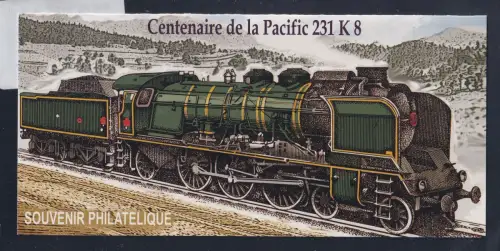 Frankreich Block 176 gestempelt in Souvenir Faltkarte #DCG21