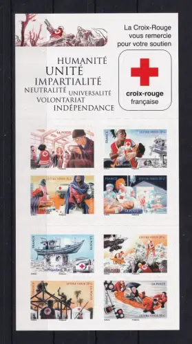 Frankreich 6140-6147 postfrisch als Markenheftchen #DCF99