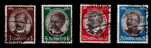 Deutsches Reich 540-543 gestempelt #DCF46