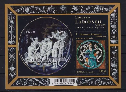 Frankreich Block 281 postfrisch als Frankaturware #DCG00