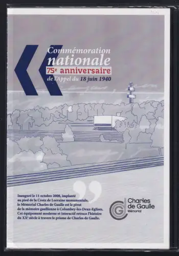 Frankreich 10x 20 g lettres postfrisch Kollektion Charles de Gaulle #DCG16