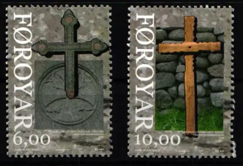 Dänemark Färöer 657-658 postfrisch #NP825