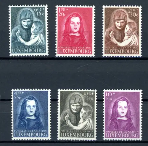 Luxemburg 468-473 postfrisch #HD100