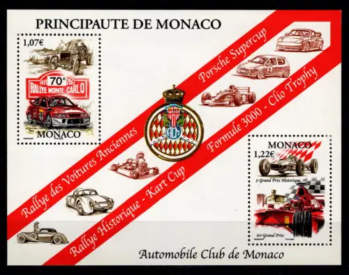 Monaco Block 83 postfrisch #OU901