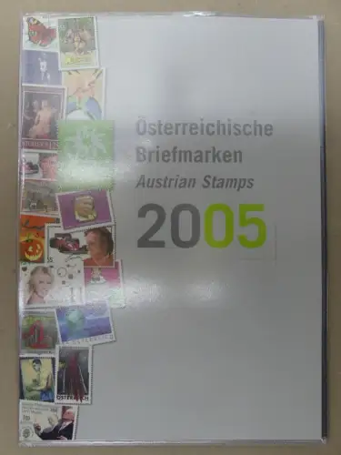 Österreich Jahresmappe 2005 postfrisch #JS201
