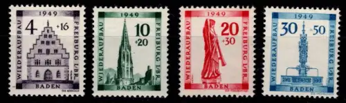 Französische Zone Baden 38-41 postfrisch #OK463
