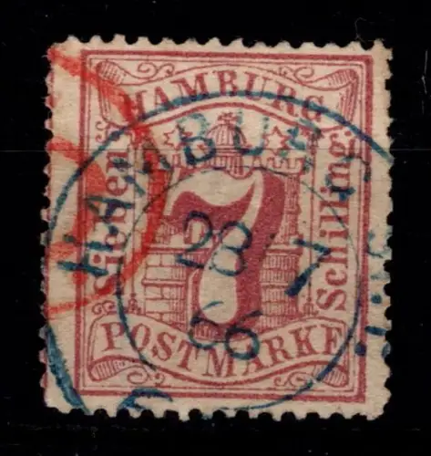 Hamburg 19 gestempelt #OU555