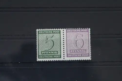 SBZ W Zd 14 postfrisch Zusammendruck #VE554