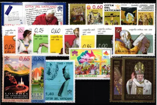 Vereinte Nationen Wien Jahrgang 2008 ohne 1619-1628 postfrisch #NO086