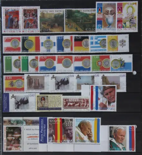 Vatikan Jahrgang 2004 postfrisch #KS227