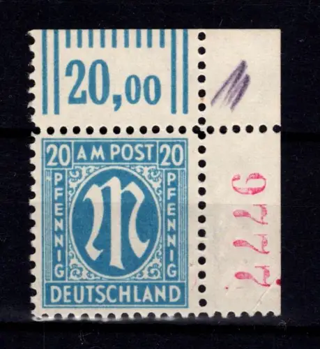 Bi-Zone 26 a C r4 postfrisch #DBX75