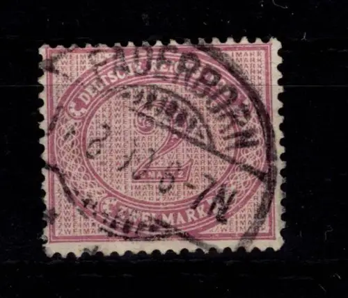 Deutsches Reich 37 cI gestempelt geprüft Wiegand BPP #DBY67