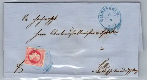 Hannover 14 auf Brief als Einzelfrankatur #DCA71