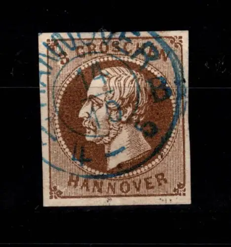 Hannover 19 a gestempelt geprüft Berger BPP #DCA54