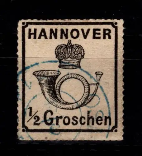 Hannover 22 gestempelt tiefst signiert Carl M. Lange #DCA85