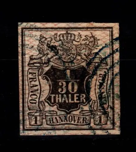 Hannover 10 gestempelt leichte Mängel #DCA52