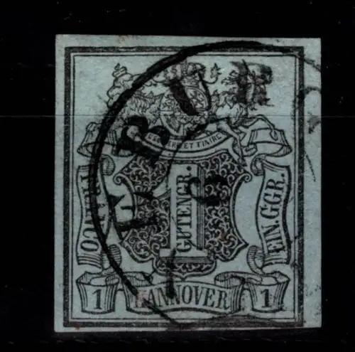 Hannover 1 gestempelt #DCA91