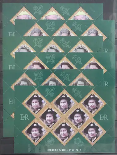 Gibraltar 1466-1471 postfrisch als Kleinbogensatz #JF970