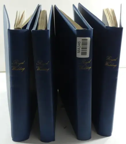 Motiv Geschichte Royal Wedding in 4 Lindner Bindern #MA346