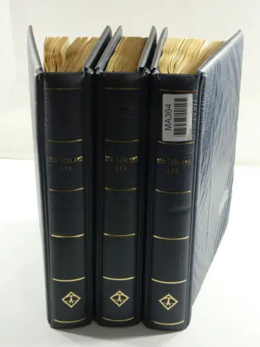 DDR ab den Anfängen ** besammelt in 3 Leuchtturm-Alben #MA364