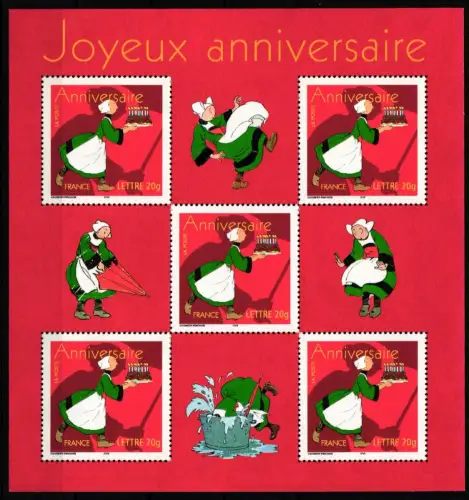 Frankreich 3929 postfrisch als Kleinbogen #IP969