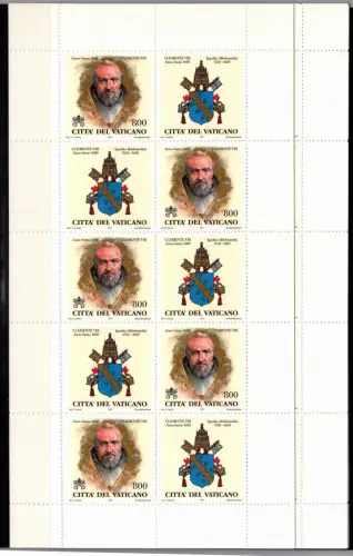 Vatikan 1269-1276 postfrisch Kleinbogensatz / Kirche #OE501