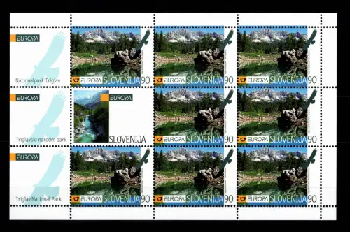 Slowenien 259 postfrisch Kleinbogen / Natur #OE502