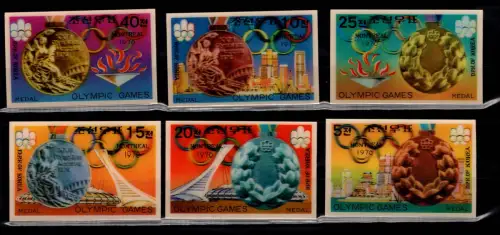 Korea 1583-1588 postfrisch Olympische Spiele #OE606