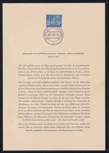 Berlin 149 auf Ersttagsblatt, ETB 24 #OT645