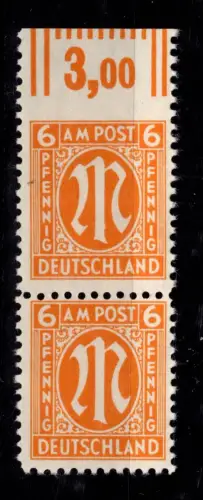 Bi-Zone 20 A z Uo postfrisch tiefst geprüft Hettler BPP #DDN24