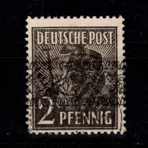 Bi-Zone 36 Id gestempelt Farbprüfung Arge #DCC19