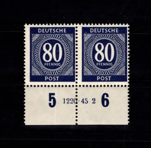 Kontrollrat 935 HAN postfrisch Han 1220.45 2, gefaltet #DCC13