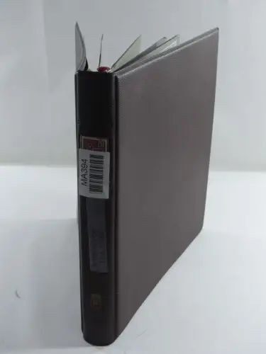 BRD Bund Rollenmarken-Endstreifen im Lindner-Album #MA394